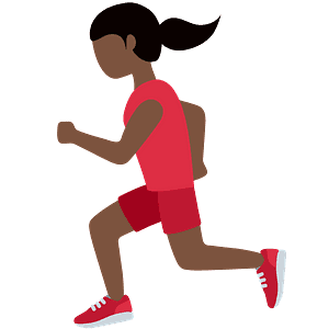 Woman running