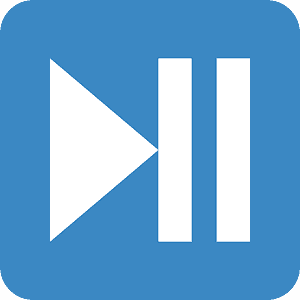 Play or pause button