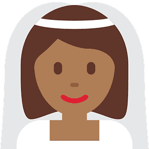 Person with veil