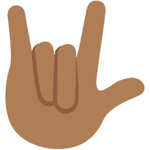 Love-you gesture