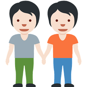 People holding hands