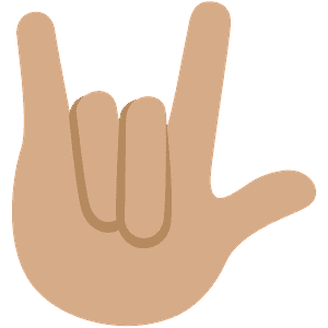 Love-you gesture