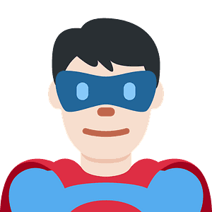 Man superhero