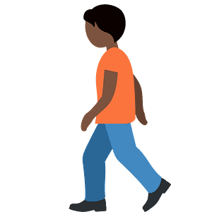 Person walking