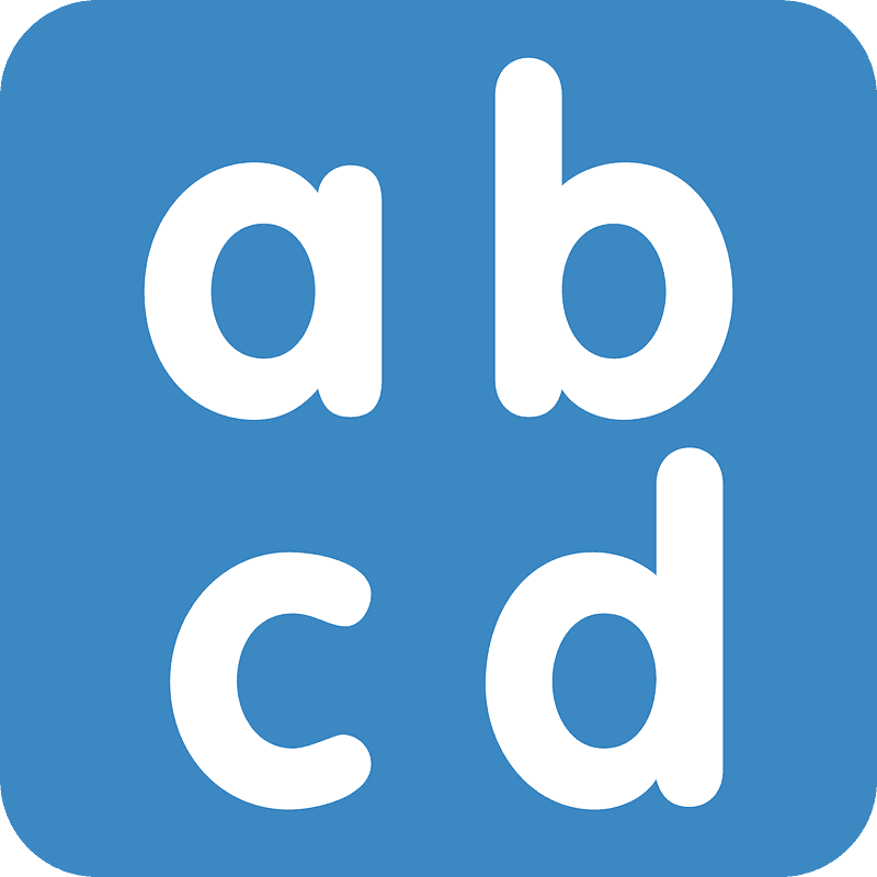 Input latin lowercase