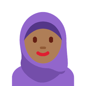 Woman with headscarf