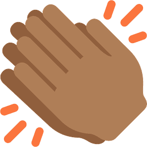 Clapping hands
