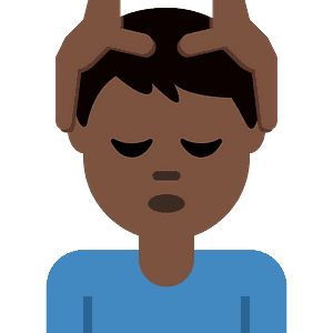 Man getting massage