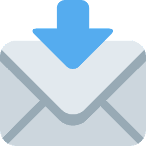 Envelope with arrow