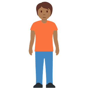 Person standing
