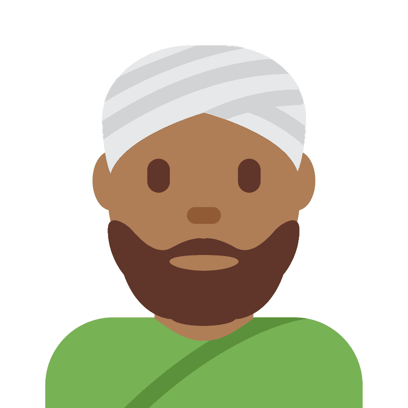Man wearing turban