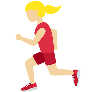 Woman running