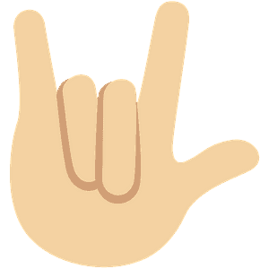 Love-you gesture