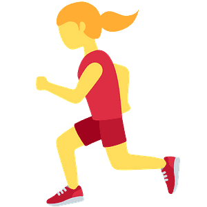 Woman running