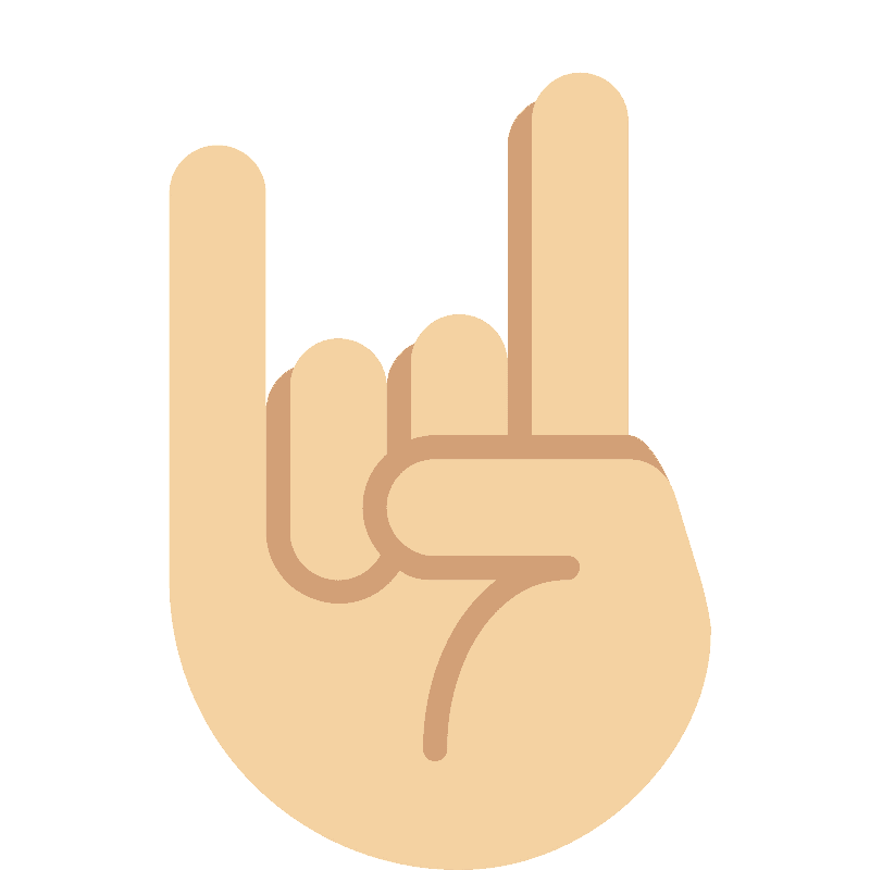 Sign of the horns
