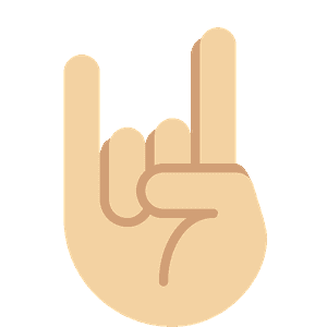 Sign of the horns