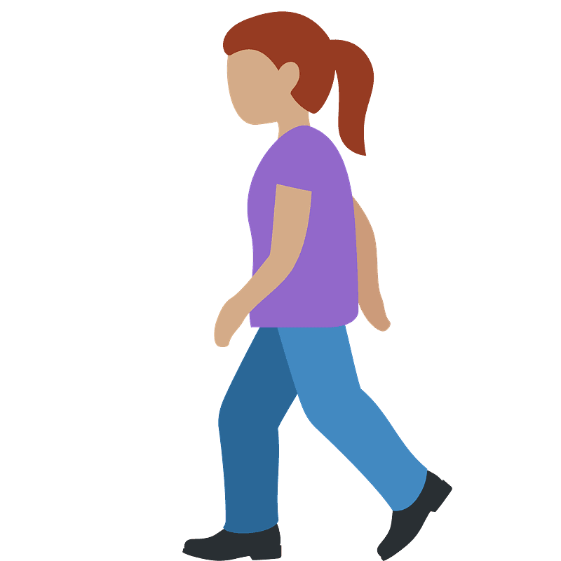 Woman walking