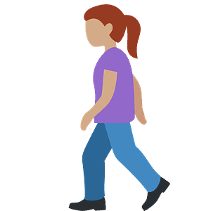 Woman walking