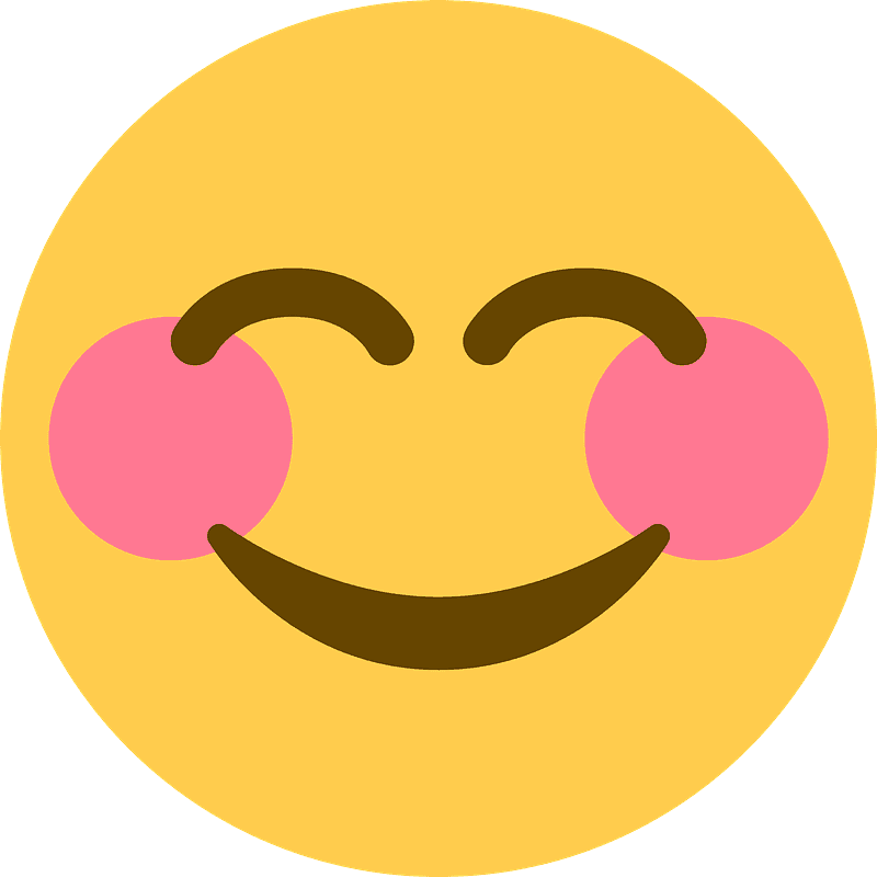 Smiling face with smiling eyes