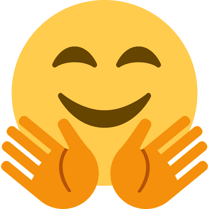 Обнимает