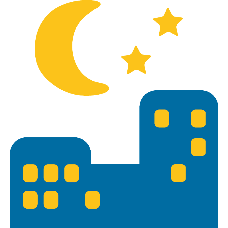Night with stars