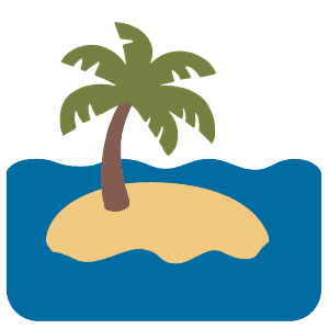Desert island