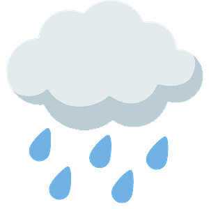 Cloud with rain