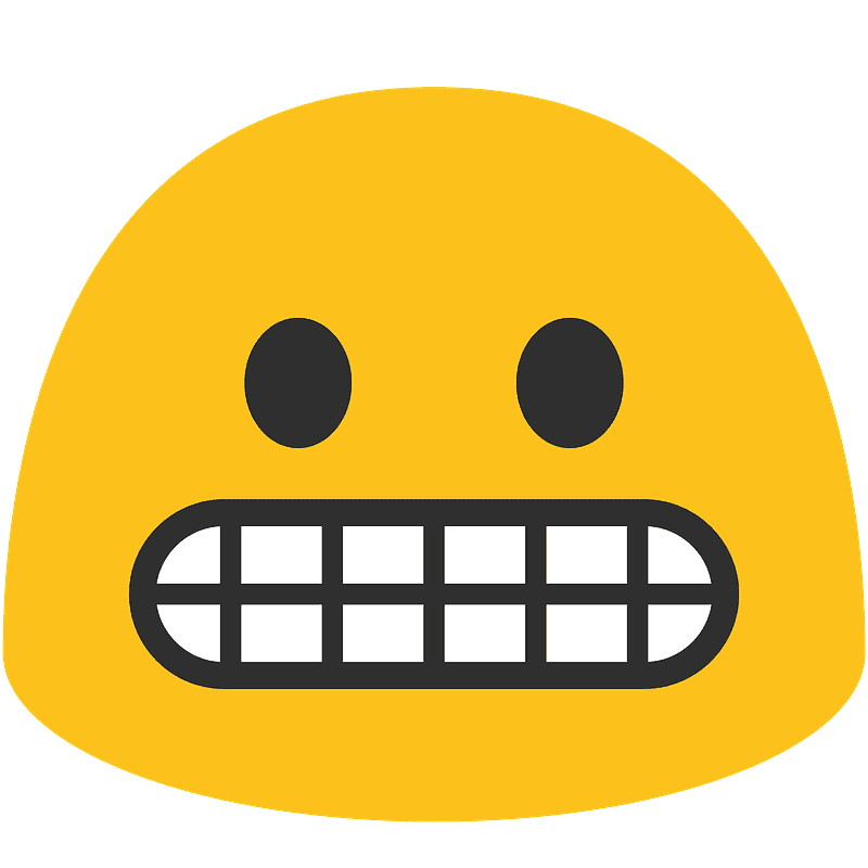 龇牙咧嘴