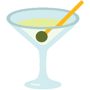 Cocktail glass