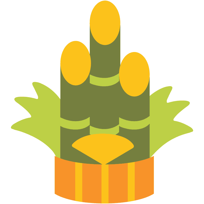 Pine decoration