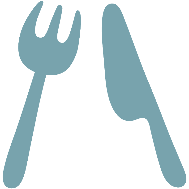 Fork and knife
