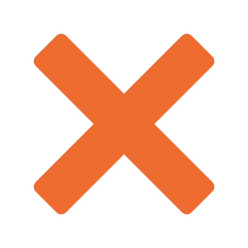 Cross mark