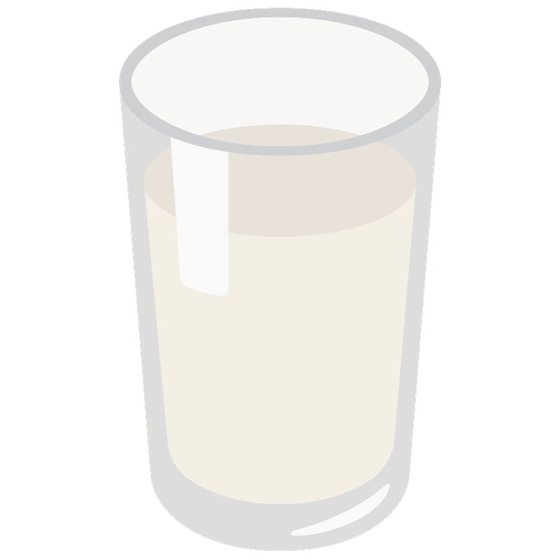 Glass of milk