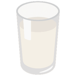 Glass of milk