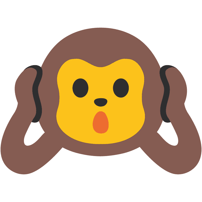 Hear-no-evil monkey