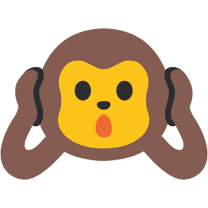 Hear-no-evil monkey