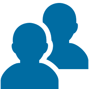 Busts in silhouette