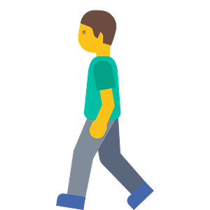 Person walking
