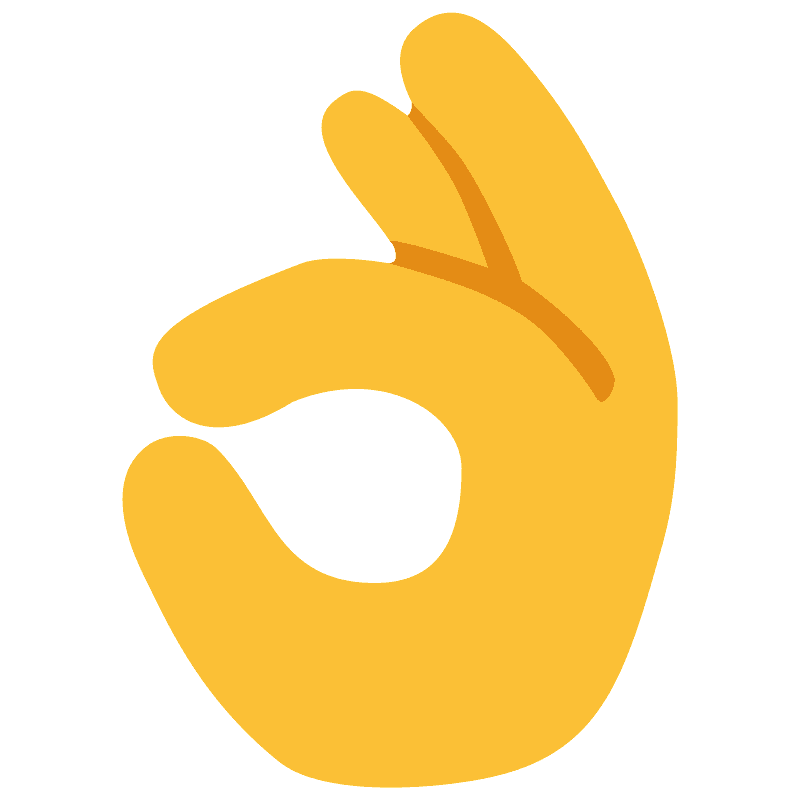 OK hand