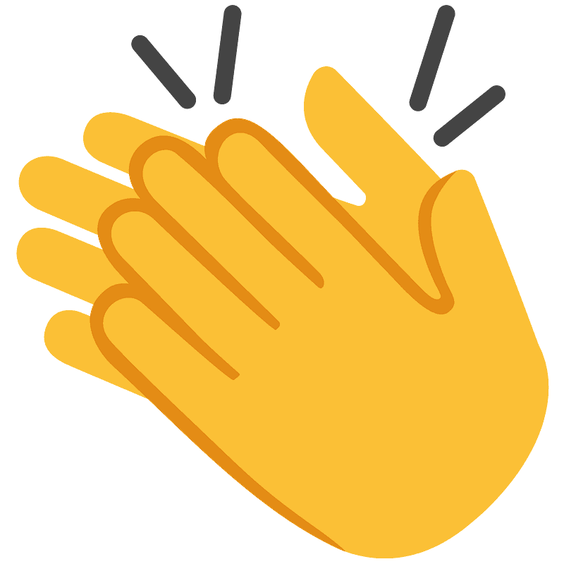 Clapping hands