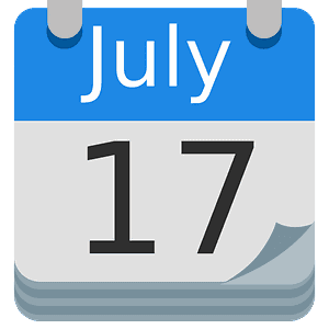 Tear-off calendar