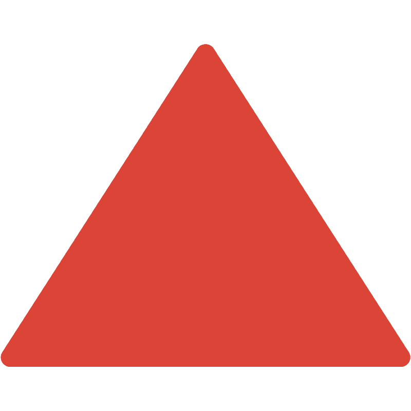 Red triangle pointed up