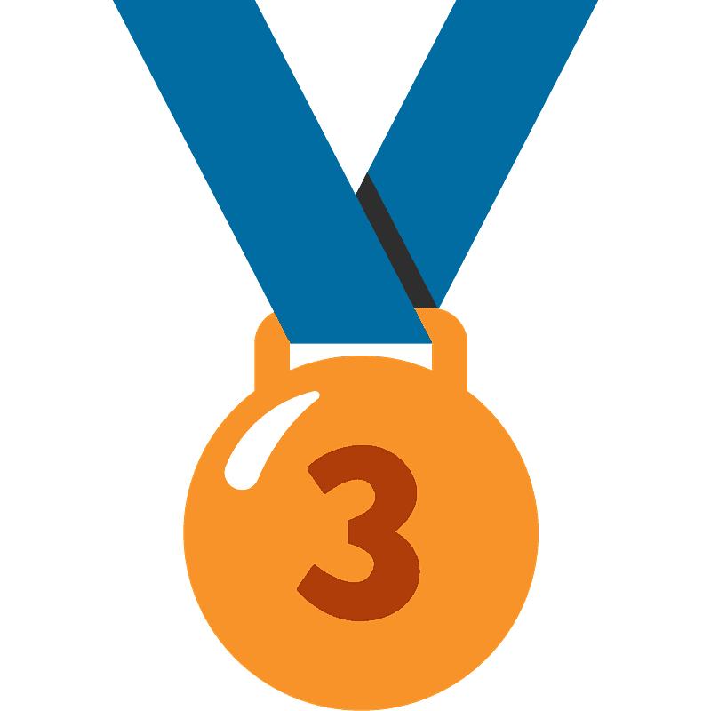 3rd place medal