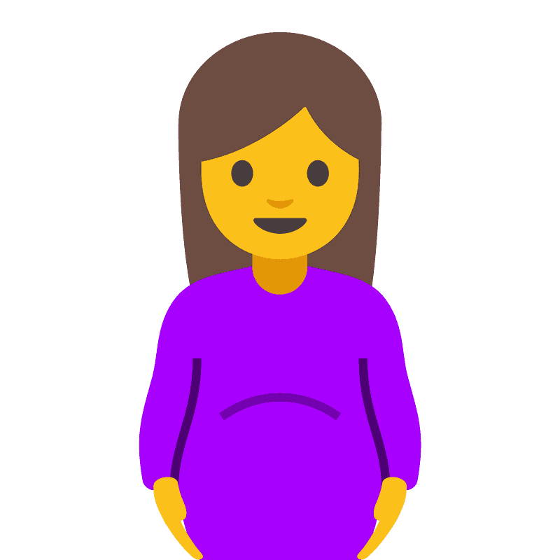 Pregnant woman - Free vector emoji on creazilla.com