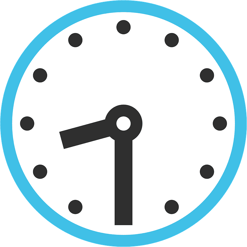 8時半