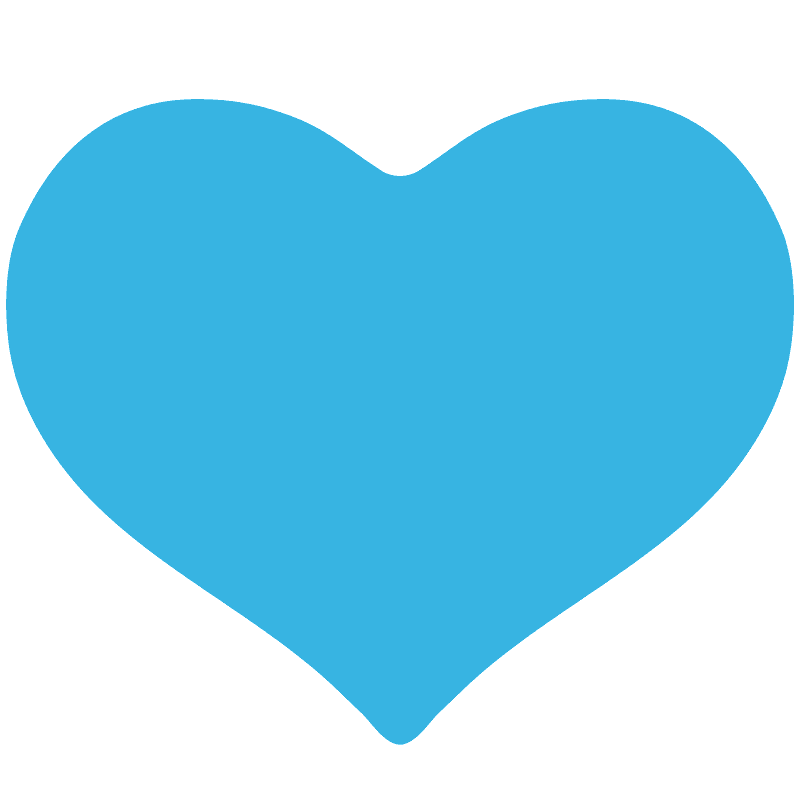 Blue heart