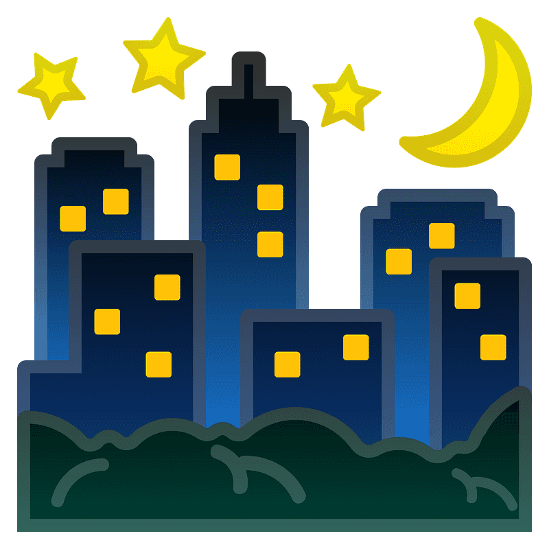 Night with stars