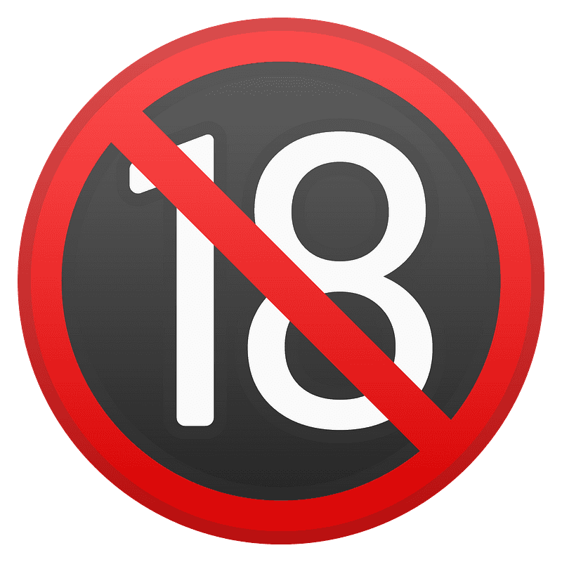 No one under eighteen