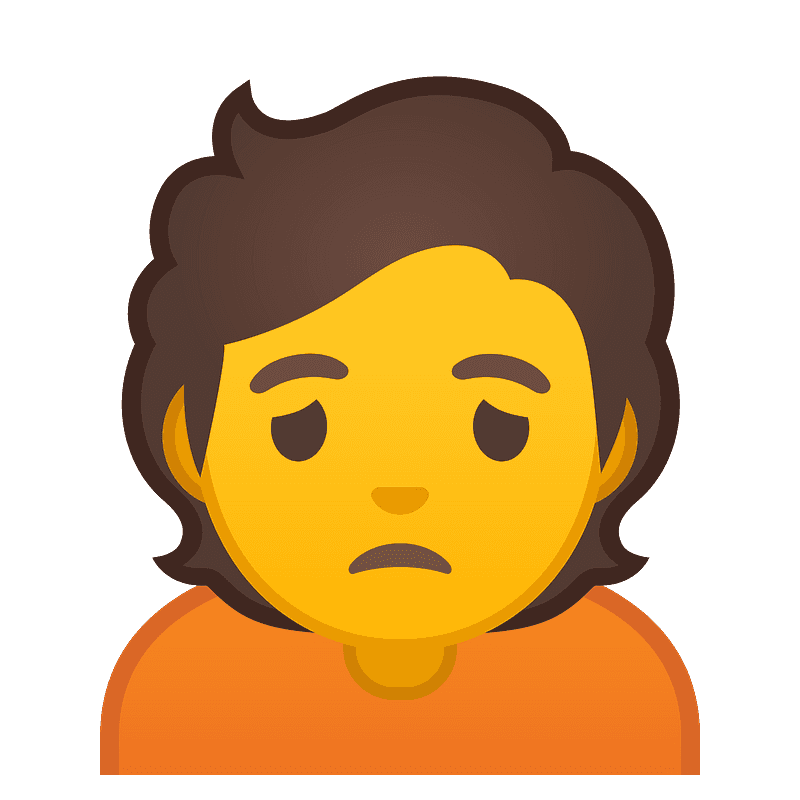 皱眉