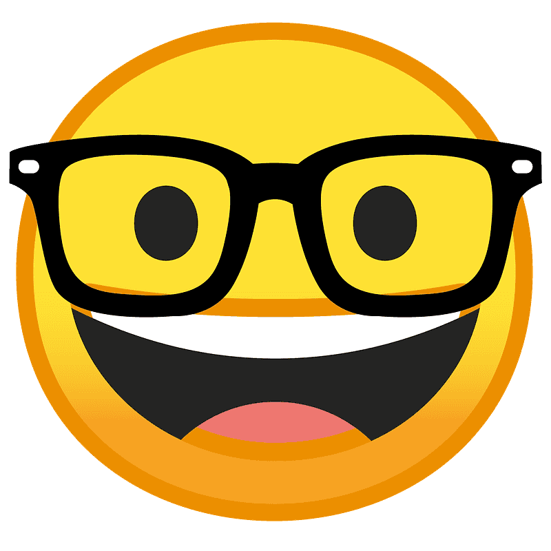 Nerd face